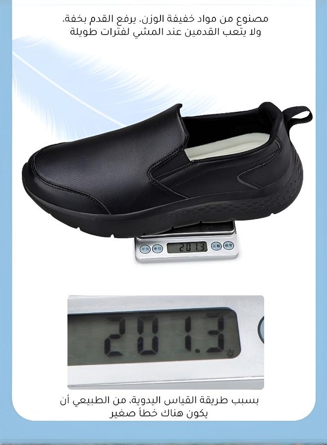 حذاء رجالي كبير الحجم مضاد للانزلاق ومقاوم للماء والزيوت - Image 5